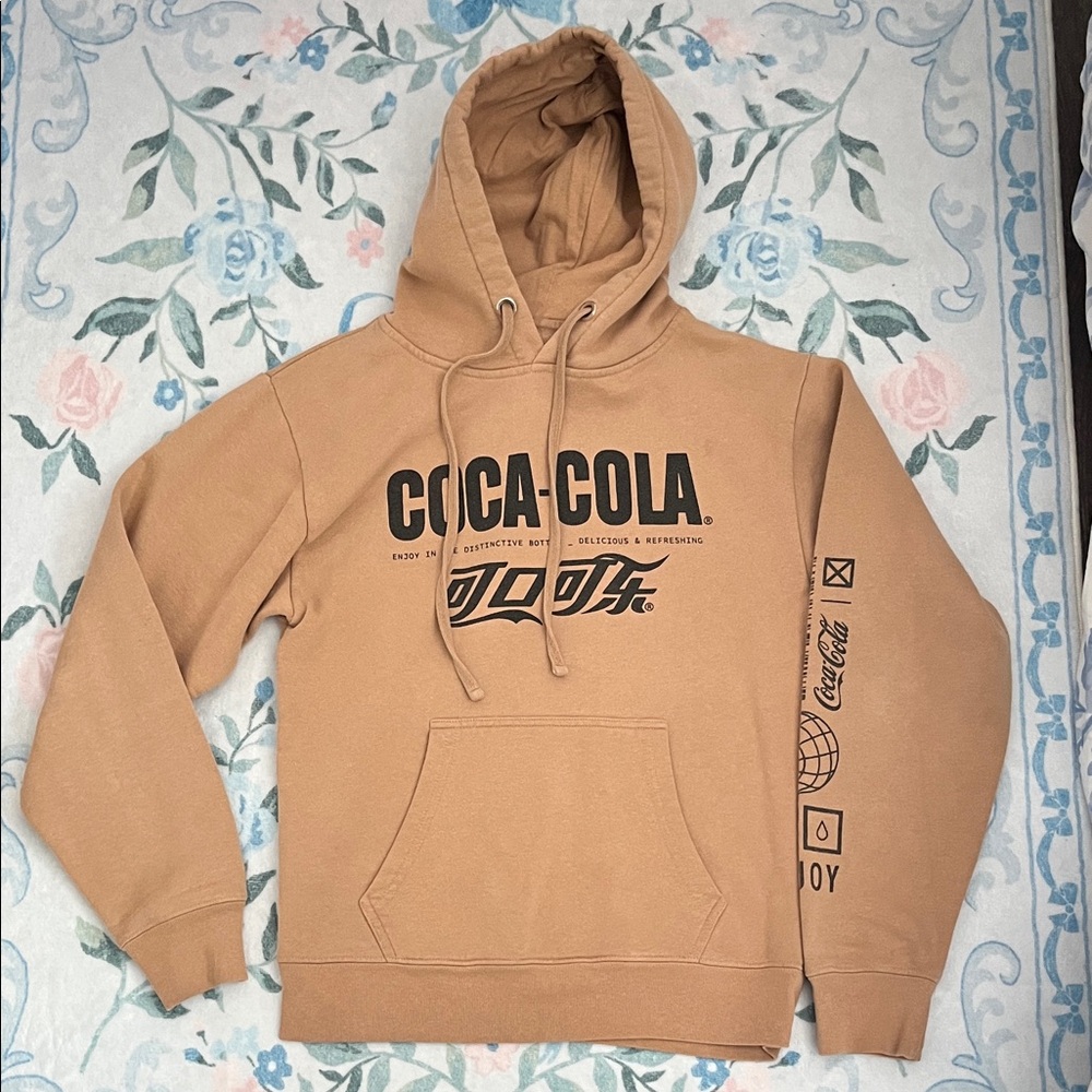 Coca Cola Replay Tan Hoodie